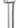 Brausegarnitur Galapagos: Handbrause, Wandstange (60cm), Brauseschlauch (150cm), Chrom.