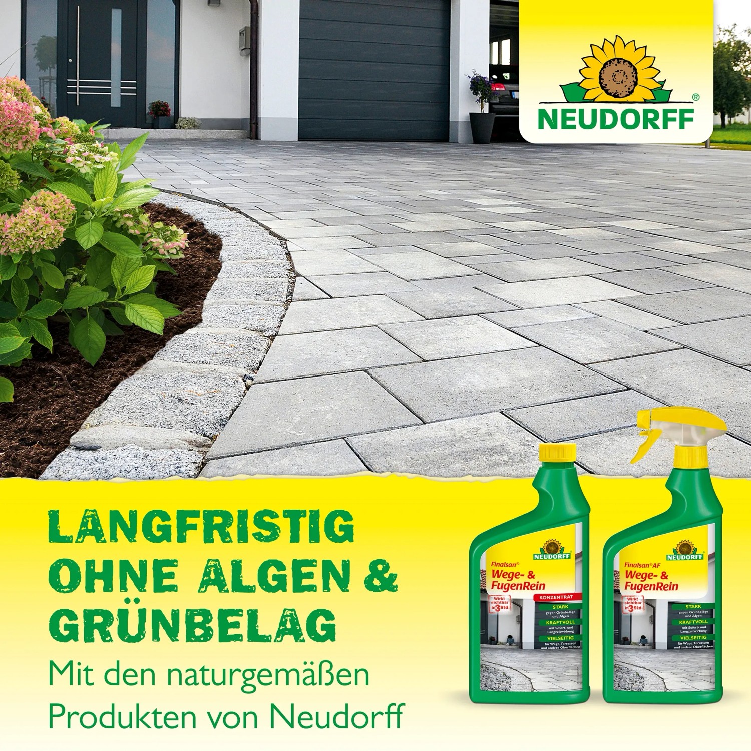 Neudorff Finalsan Unkraut-Frei Plus 2l: Unkrautvernichter für Beet und Garten.
