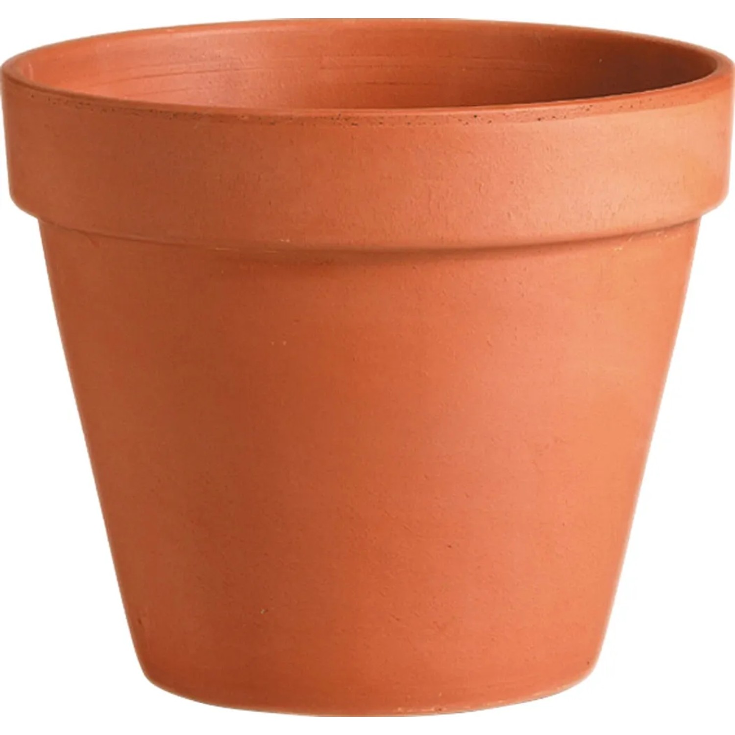Deroma Pflanztopf Standard, Ø 39 cm, Terrakotta für den Garten.