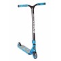 Blauer Six Degrees Stuntscooter aus Aluminium mit Wing-Lenker, HIC Compression, 100 mm Rollen und ABEC 9 Kugellagern.