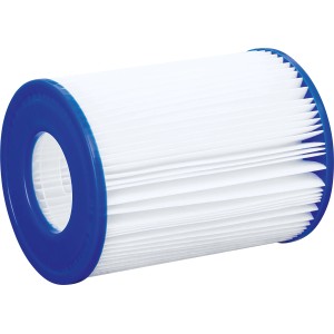 Bestway Pool Filterkartusche Typ II, 2er-Set für Filterpumpen.