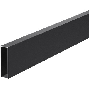 ZacAlu Lattenbrett, anthrazit, 7,25x180 cm, für Zaunbau & Sichtschutz.