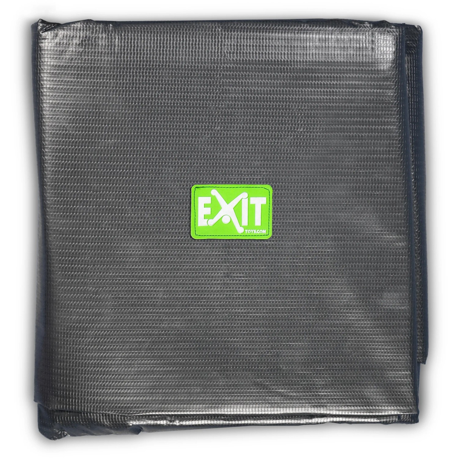 Schwarze EXIT Premium Pool Abdeckplane 540x250cm für rechteckige Pools.