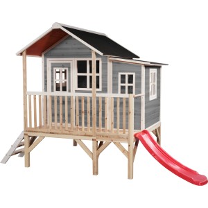 EXIT Loft 350 Holzspielhaus  Grau