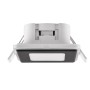 Trio LED Einbaustrahler Nimbus, 8,5cm, schwarz matt, für Decken und Wände