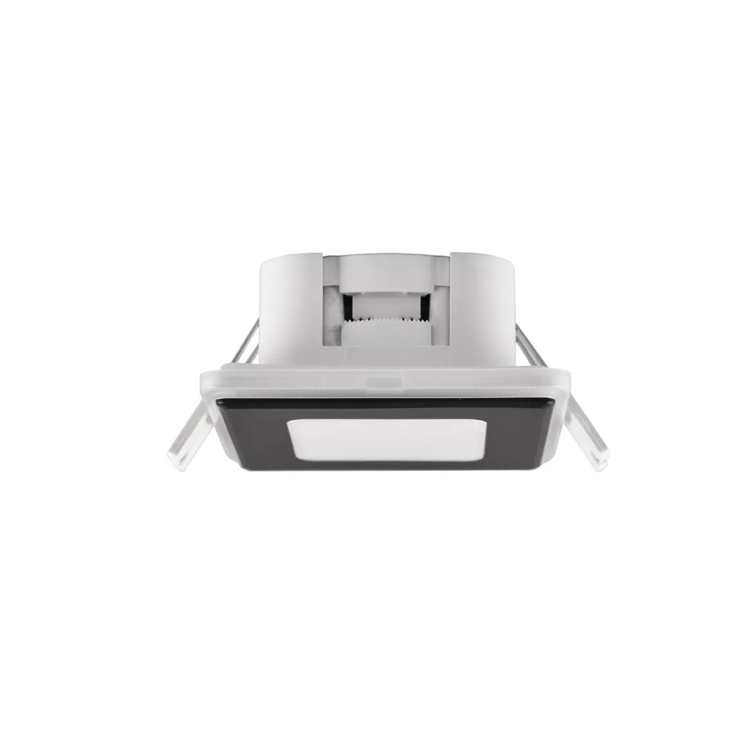 Trio LED Einbaustrahler Nimbus, 8,5cm, schwarz matt, für Decken und Wände