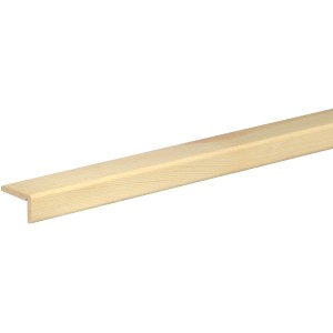 FN Neuhofer Winkelleiste Fichte/Kiefer Astrein Roh 19 mm x 33 mm x 1000 mm