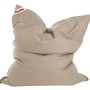 Sitting Point Sitzsack Big Bag Brava, 300 l, Khaki. Bequemer, großer Boden-Sitzsack für Erwachsene und Jugendliche.