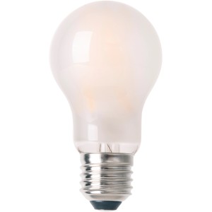 6er Set: Näve LED-Leuchtmittel E27 in Tropfenform, 8W, warmweißes Licht.