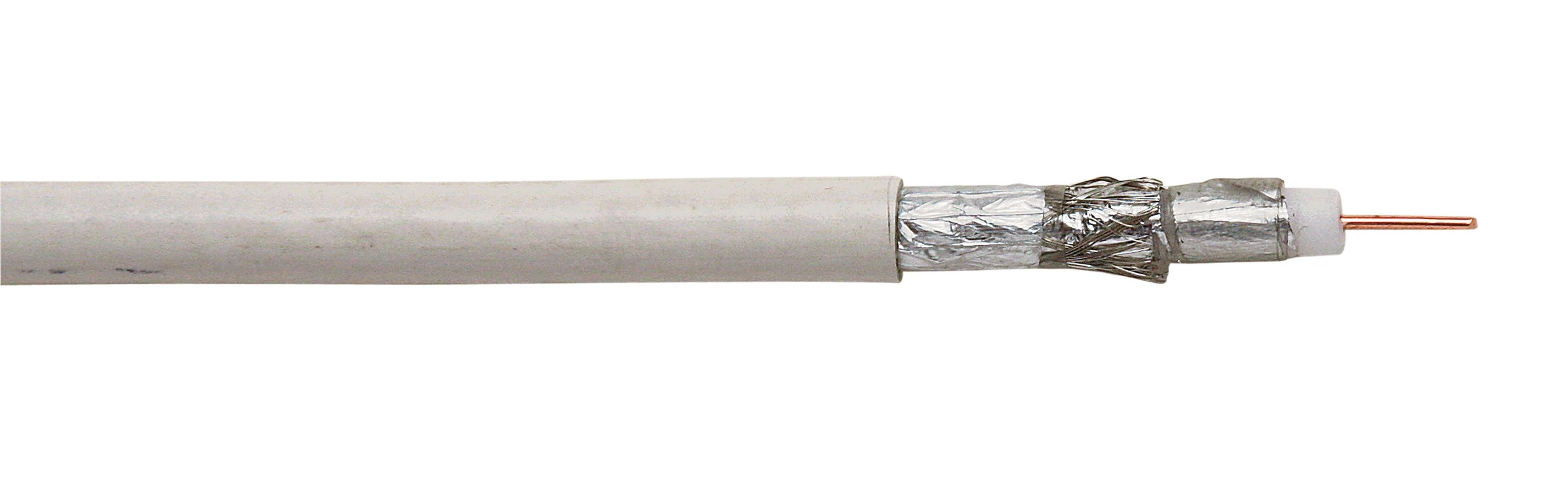 Koaxialkabel 90 db Weiß Meterware kaufen bei OBI