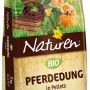 Naturen Bio Pferdedung 7kg im Sack: Organischer Dünger in Pelletform für Garten und Beet.
