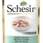 Schesir Katzen-Nassfutter Thunfisch mit Goldbrasse, 85g im Beutel.