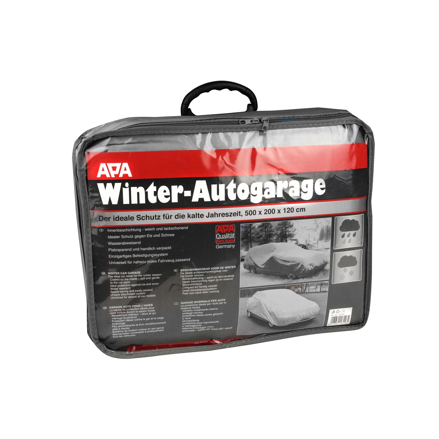 APA Auto Wintergarage universal 120 x 200 x 500 cm