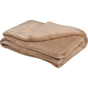 Fleece-Decke Desert Flower Sand, 150x200 cm, kuschelig weich für Sofa & Sessel.