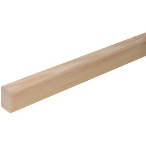 FN Neuhofer Banklatte Gerundet Fichte/Kiefer Astrein Unbeh. 19 x 29 x 1.000 mm