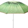 Strandsonnenschirm im Kiwi Design, Ø 180 cm, ideal für den Balkon oder Garten.