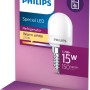 Philips LED-Lampe E14, 1,7W, warmweiß, 150lm, EEK F. Kompakte LED-Leuchte für Kühlschrank und Wohnbereich.