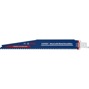 Bosch Expert Säbelsägeblatt S 1167 XHM für Holz und Metall, 10 Stück.