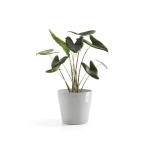 Ecopots Pflanztopf Amsterdam Weißgrau 40 cm x 35 cm