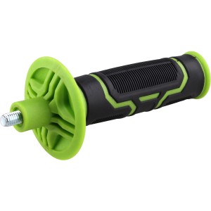 LUX Ersatz-Handgriff für Akku-Winkelschleifer, grau-grün, mit Schraube.