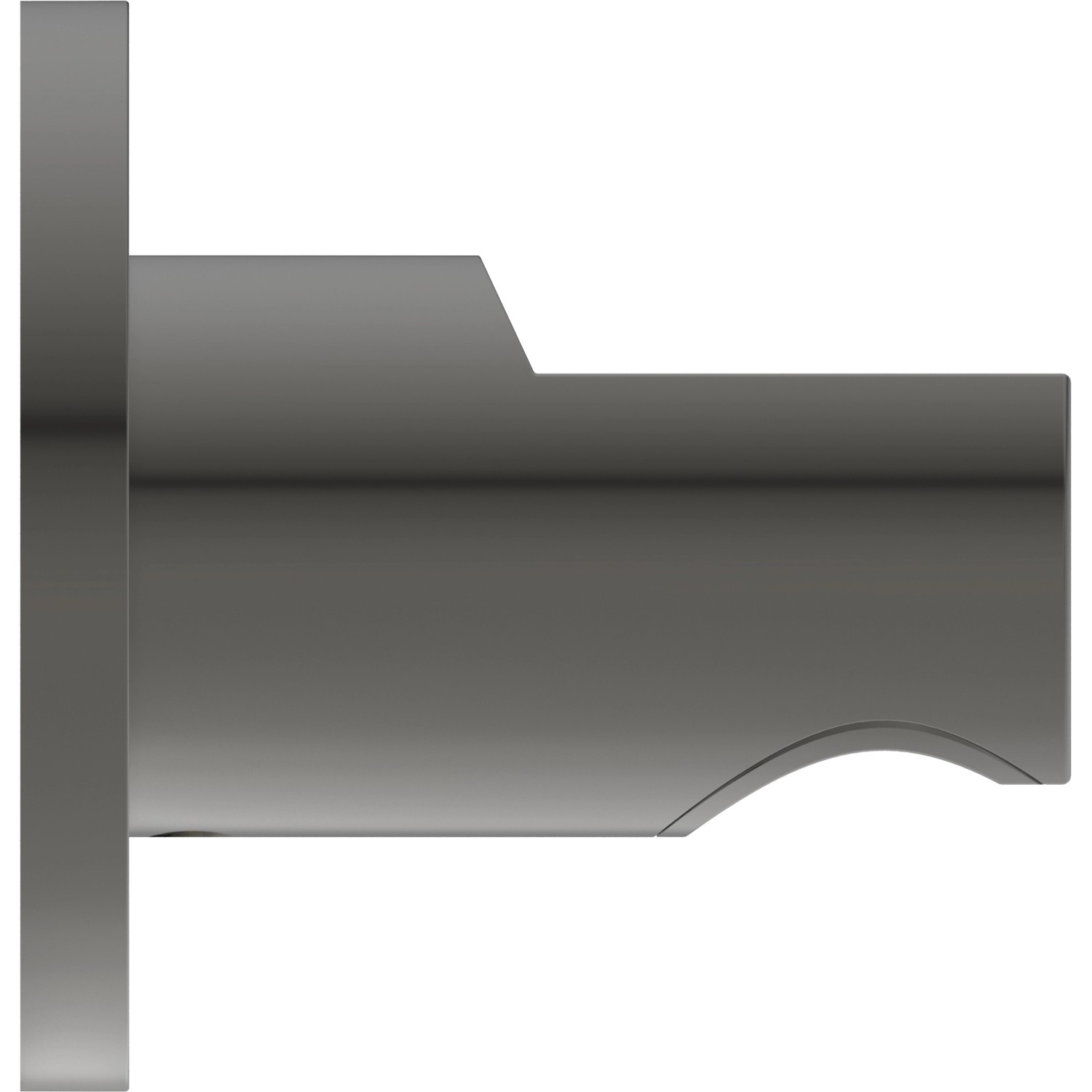 Ideal Standard Brausehalter Idealrain Atelier, rund, Magnetic Grey. Halterung für Handbrause.