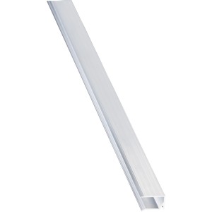 Guttagliss Alu-Kantenschutz Profil, 10mm, mit Tropfnase, 1,05m, silber.