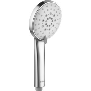 baliv Handbrause HBR-110.190, verchromt mit weißem Brausekopf.