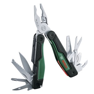Bosch Multiwerkzeug 16-in-1 mit Zange, Messer, Säge und Schraubendreher. Vielseitiges Zubehör für Multifunktionswerkzeuge.