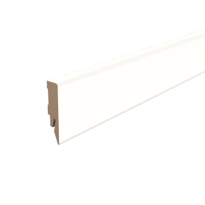 Egger Sockelleiste L201 Kubisch 6 cm Weiß