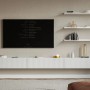 Selsey TV-Hängeboard Veldio mit Lamellenfront 300 cm Weiß_2