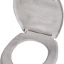 baliv WC-Sitz Cavone II, Duroplast, Marmor Grau, mit Absenkautomatik