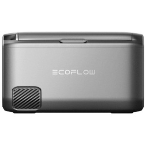 Ecoflow Glacier 35 Kompressor Kühlbox, 35L, grau, mit ECOFLOW Logo. Robust für Camping & Outdoor.