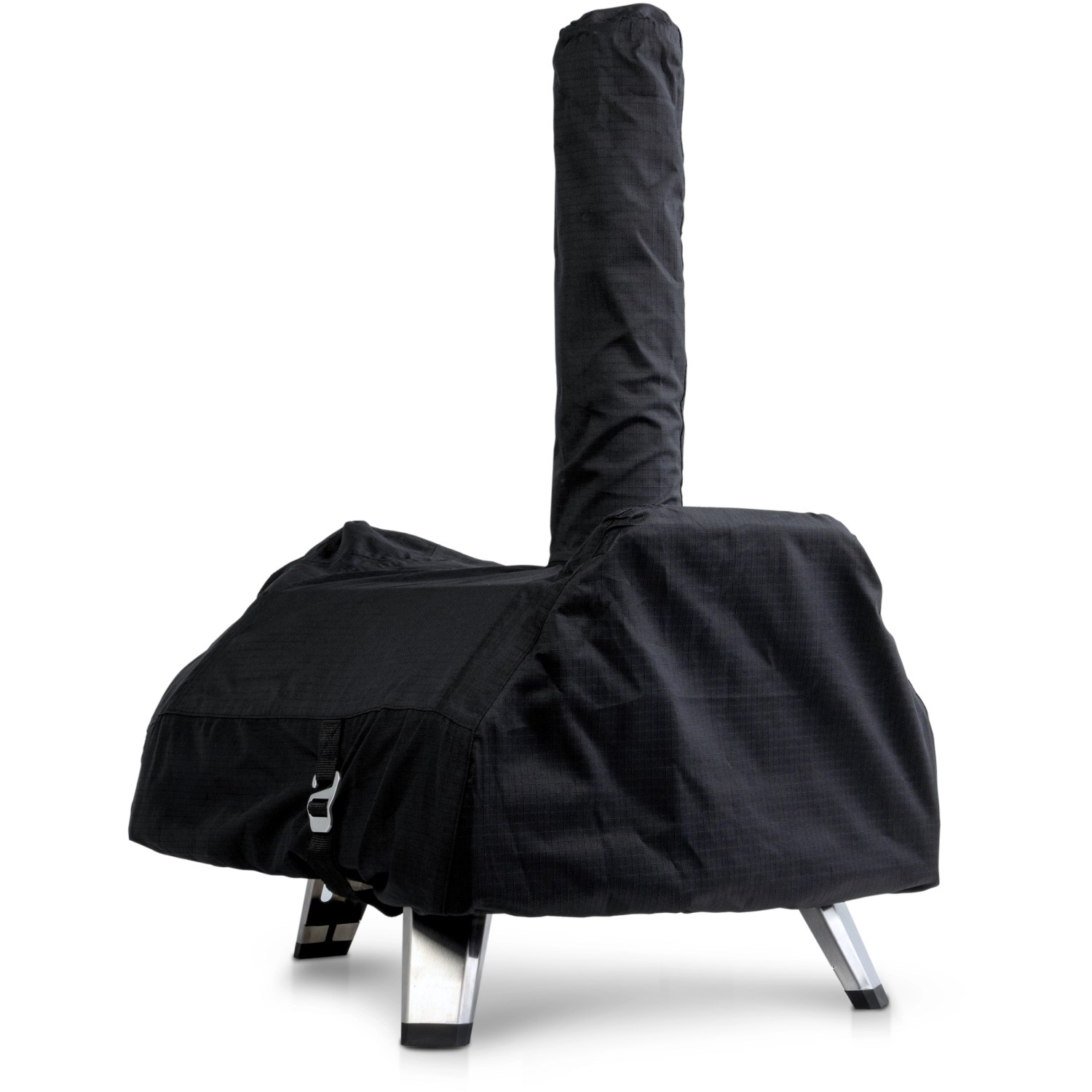 Schwarze Ooni Abdeckung Karu 16 für den Pizzaofen, wasserdicht und wetterfest.