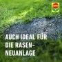 Compo Saat® Trocken-Rasen: Rasensamen für Neuanlage, ideal für trockene Standorte. Bewässerung im Bild.