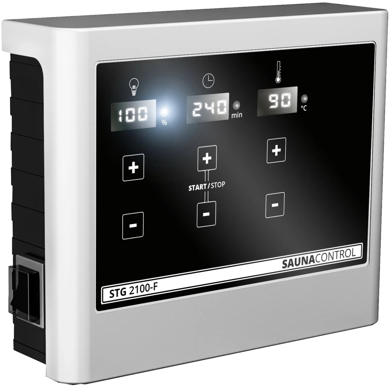 Externe Steuerung für Karibu Sauna-Ofen (9 kW) mit digitalem Display.