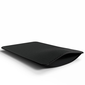 BigDean Katzenklo Matte 61x38cm Ideal als Unterleger Katzenstreu Matte Kratzfest & Leicht zu Reinigen