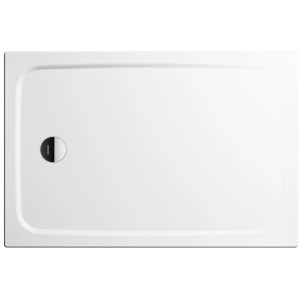 Kaldewei Cayonoplan Duschwanne, Alpinweiß, 90x120 cm, mit seitlichem Ablauf.
