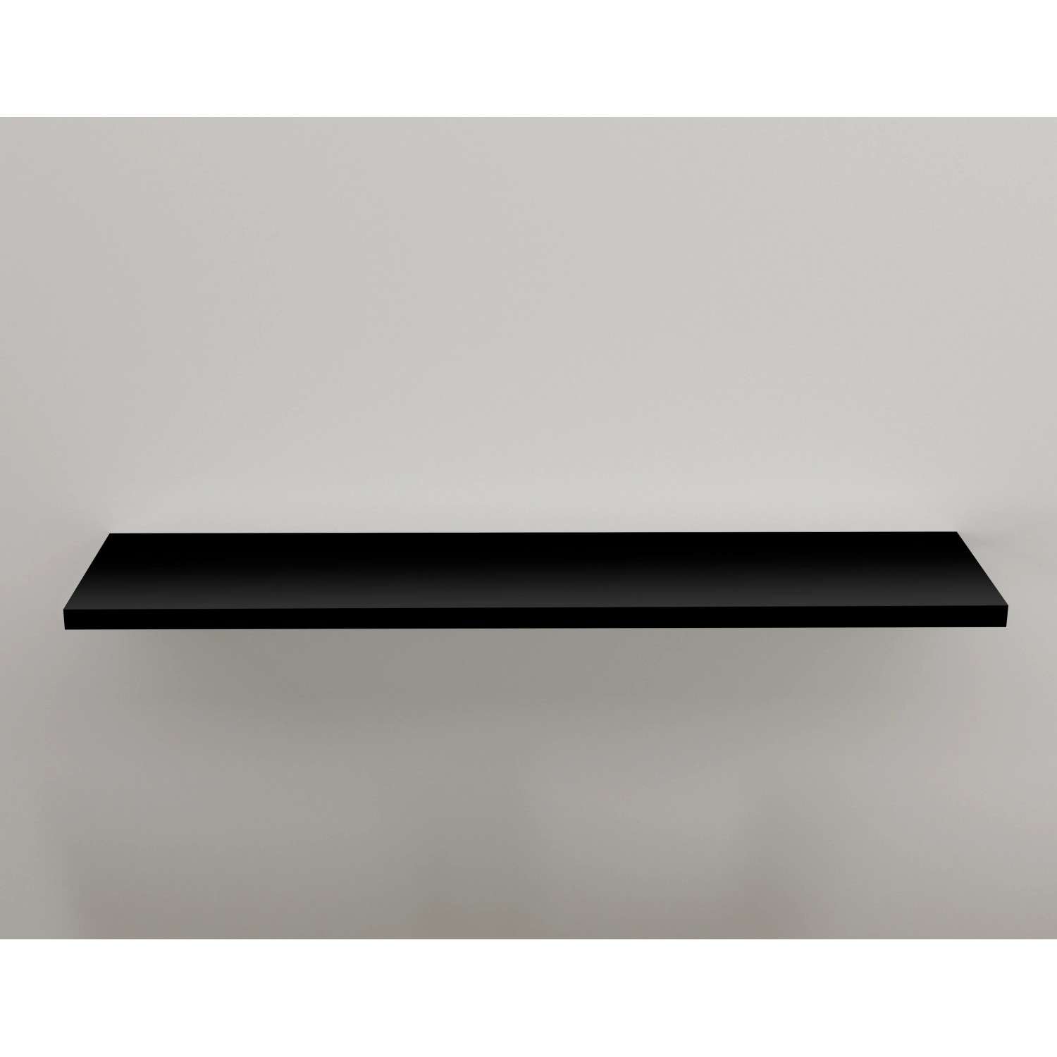 Regalboden aus Melaminbeschichteter Spanplatte 120 cm x 40 cm x 1,6 cm Schwarz kaufen bei OBI