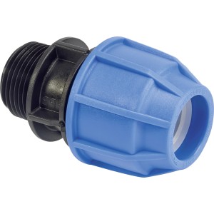 LUX-TOOLS Verbindungsstück für Schlauchanschluss Ø 25 mm x 33,3 mm (R 1")