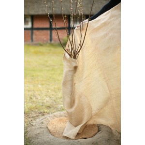 Videx Garden Jutegewebe Natur, 105x500 cm, zum Schutz einer Pflanze vor Frost.