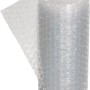 Rolle Luftpolsterfolie, 1 m x 5 m, durchsichtig, zum Schutz empfindlicher Gegenstände.