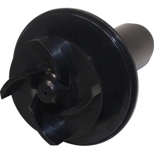 Oase Ersatz-Rotor AquaMax Eco Classic 8.500 für Teichpumpen, schwarzer Rotor.