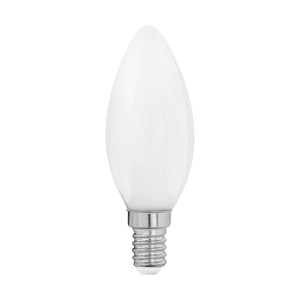 Eglo E14 LED Leuchtmittel in Kerzenform, 7W, warmweiß für Wohnräume.