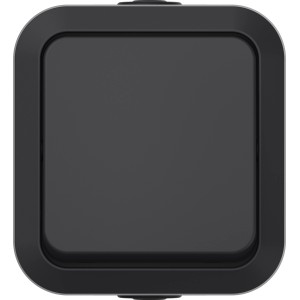 Kreuzschalter Aqua Pro, Feuchtraum Aufputz in Grau-Anthrazit.