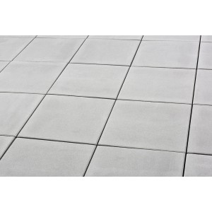 Graue Terrassenplatten Classic, gestrahlt, 40x40 cm, für Terrasse & Gartenwege.
