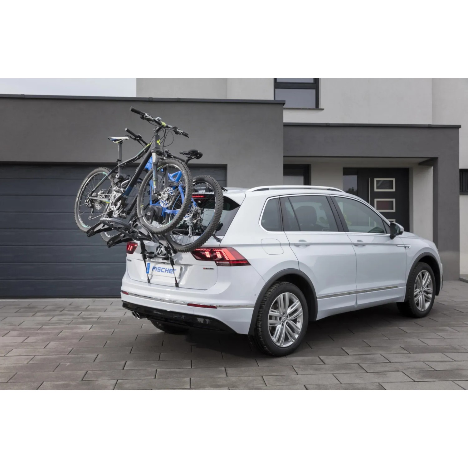 Fischer Heck-Fahrradtrger 88 cm x 85 cm x 77 cm Schwarz kaufen bei OBI