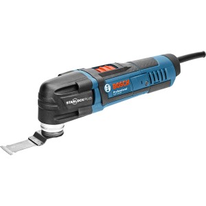 Bosch Professional GOP 30-28 Multicutter im Karton mit Tauchsägeblatt.