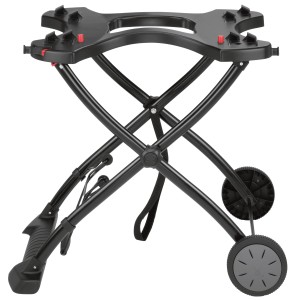 Weber Rollwagen Standard für Q 1000/2000er, Grillzubehör zum Umrüsten auf Standgrill mit Transportfunktion.