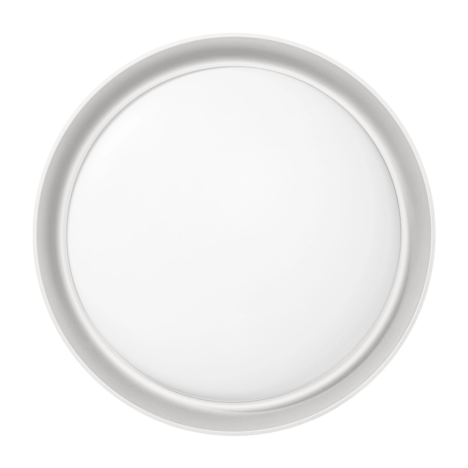 Weiße, runde Ledvance Sun@Home LED Deckenleuchte Orbis Plate Smart+ mit Ø 43 cm.