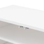 okwish TV Schrank mit Stauraum Kabelmanagement Minimalistisch 180x40x52cm Weiß_8